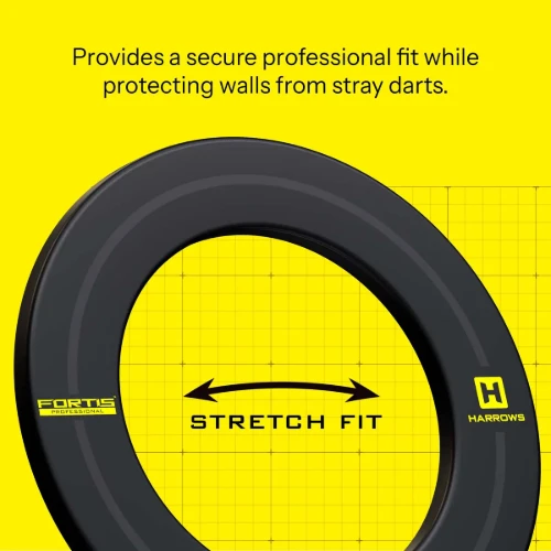 Picture of Harrows Fortis Dartboard Surround Yellow