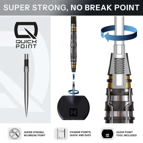 Picture of Harrows NX Luxe 90% QP Steeltip Darts