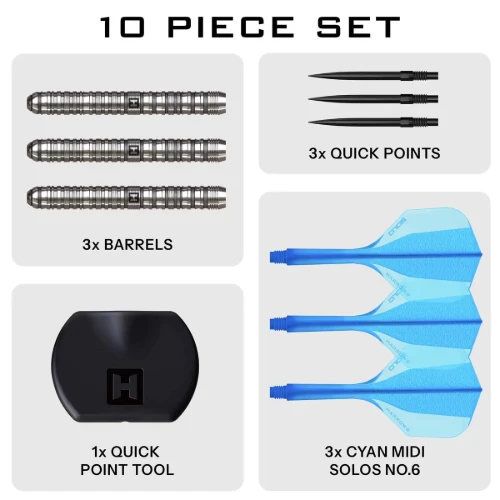 Picture of Harrows Flux Pro Tungsten QP Steeltip Darts
