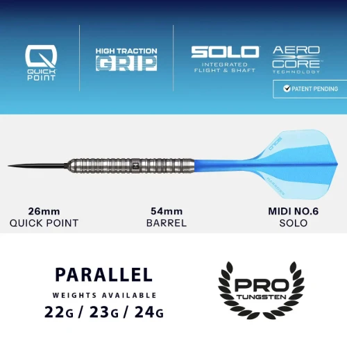 Picture of Harrows Flux Pro Tungsten QP Steeltip Darts