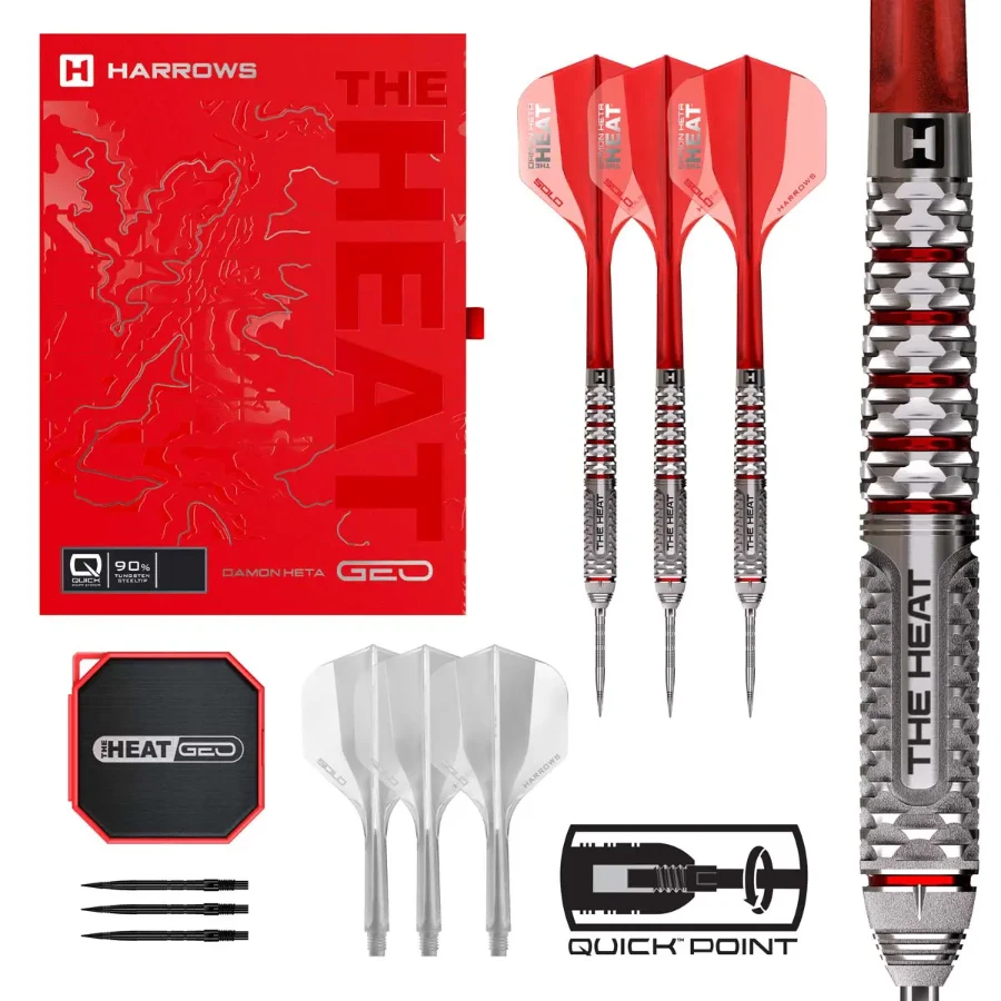 Picture of Harrows Damon Heta Geo 90% QP Steeltip Darts