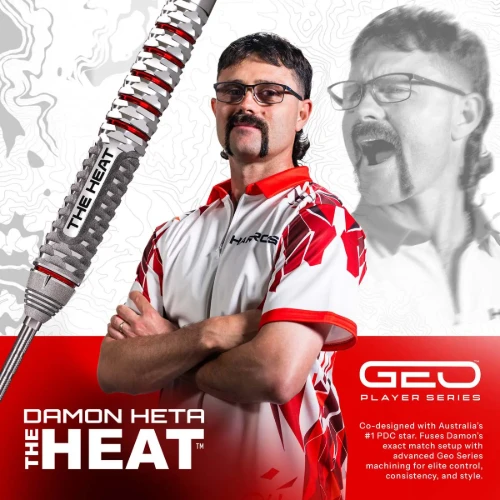 Picture of Harrows Damon Heta Geo 90% QP Steeltip Darts